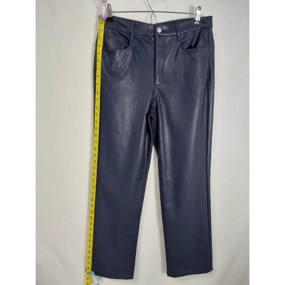 NWT Loft Taylor Blend Blue Pants Women Size 6
